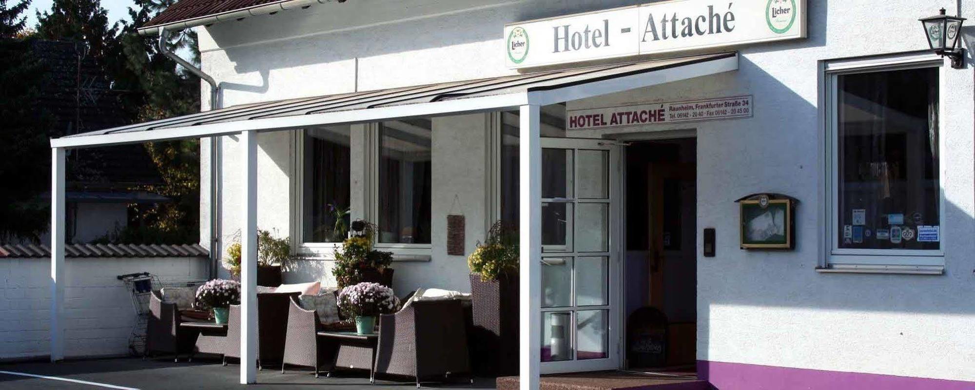 Hotel Attaché Raunheim Buitenkant foto